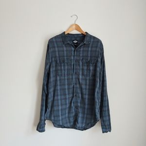 Salt Valley Mfg Co Button-Down Long-Sleeved Shirt